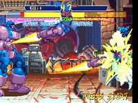 une photo d'Ã©cran de X-Men - Children of the Atom sur Sega Saturn